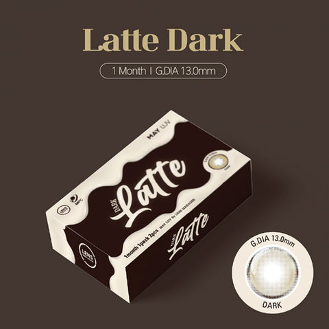 [Monthly] MAY-LUV Latte Dark Colored Contact Lenses
