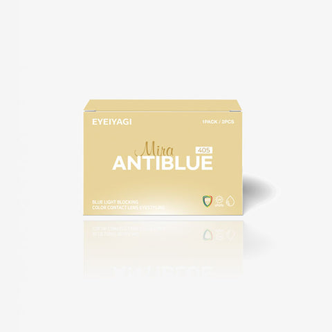[Monthly] Anti-Blue 405 Mira Gray Colored Contact Lenses