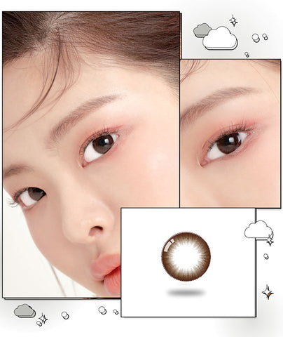 [Monthly] Anti-Blue 405 Mira Choco Colored Contact Lenses