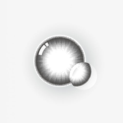 [Monthly] Anti-Blue 405 Mira Gray Colored Contact Lenses