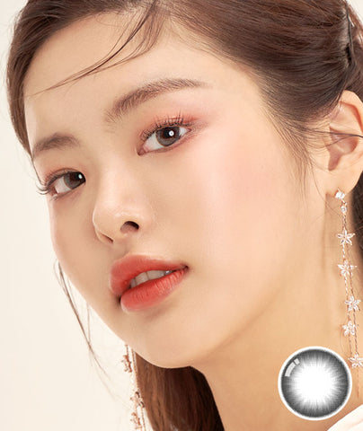 [Monthly] Anti-Blue 405 Mira Gray Colored Contact Lenses