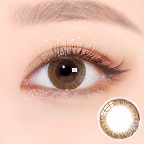 Moist Honey Brown (Toric) Colored Contact Lenses - Silicone Hydrogel