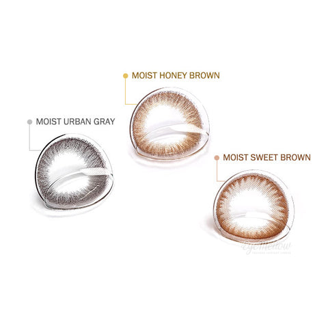 Moist Sweet Brown (Toric) Colored Contact Lenses - Silicone Hydrogel