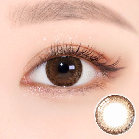 Moist Sweet Brown (Toric) Colored Contact Lenses - Silicone Hydrogel