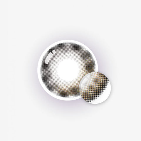 [1Day] Anti-Blue 405 Mouve Ash Brown Colored Contact Lenses (10Lenses)