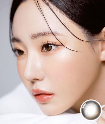 [1Day] Anti-Blue 405 Mouve Ash Brown Colored Contact Lenses (10Lenses)