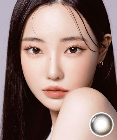 [1Day] Anti-Blue 405 Mouve Ash Brown Colored Contact Lenses (10Lenses)