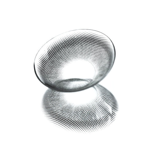 [Monthly] Mui Charcoal Black Colored Contact Lenses (2 Pairs)