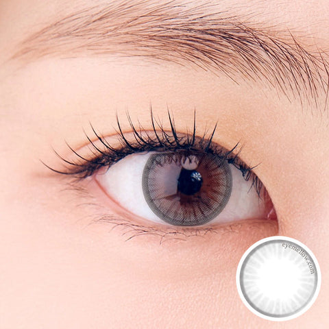 [1Day] NEOiSM Chic Gray Colored Contact Lenses (10 Lenses × 2 Packs)