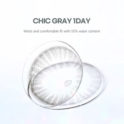 [1Day] NEOiSM Chic Gray Colored Contact Lenses (10Lenses)
