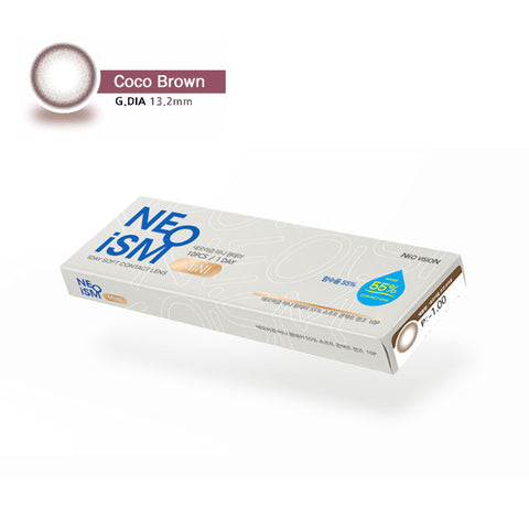 [1Day] NEOiSM Coco Brown Colored Contact Lenses (10Lenses)