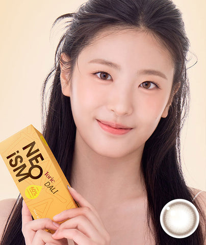 [1Day] NEOiSM Toric Dali Choco Contact Lenses For Astigmatism (30 Lenses × 2 Packs)
