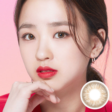 [1Day] NEOiSM Pure Orange Brown Colored Contact Lenses (10Lenses)