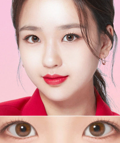 [1Day] NEOiSM Pure Orange Brown Colored Contact Lenses (10Lenses)