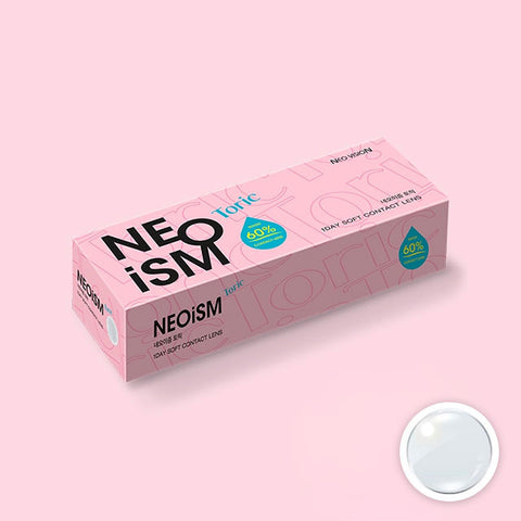 [1Day] NEOiSM Toric Clear Contact Lenses For Astigmatism (30 Lenses × 2 Packs)