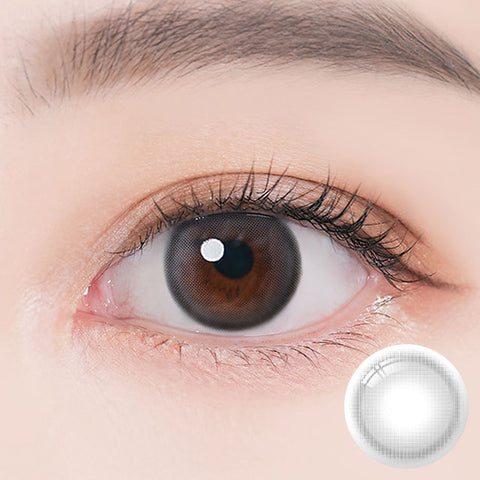 [Monthly] i-SHA Oriana Ariel Gray Colored Contact Lenses