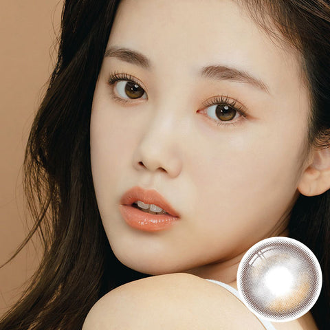[Monthly] i-SHA Oriana Edge+ Brown Colored Contact Lenses