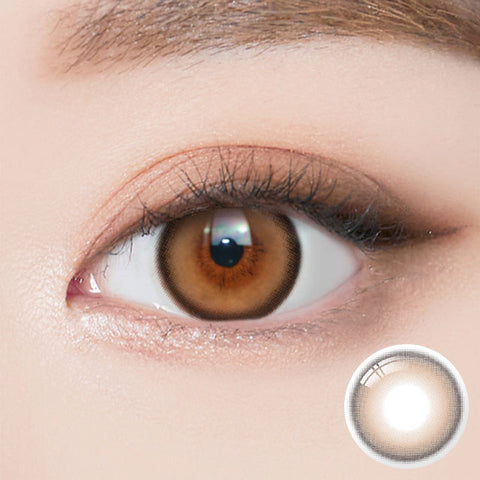 [Monthly] i-SHA Oriana Mune Brown Colored Contact Lenses