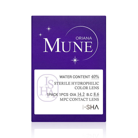 [Monthly] i-SHA Oriana Mune Brown Colored Contact Lenses