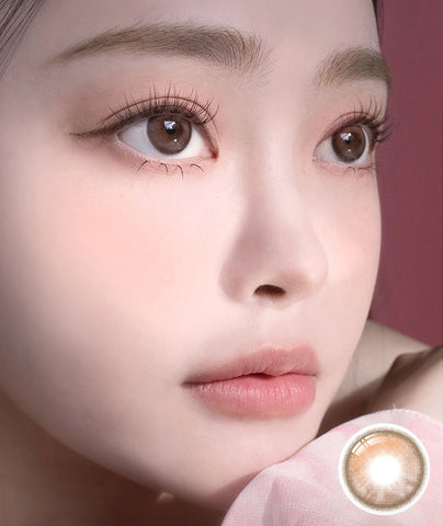 [1Day] i-SHA Oriana Shade Brown Colored Contact Lenses (10Lenses)