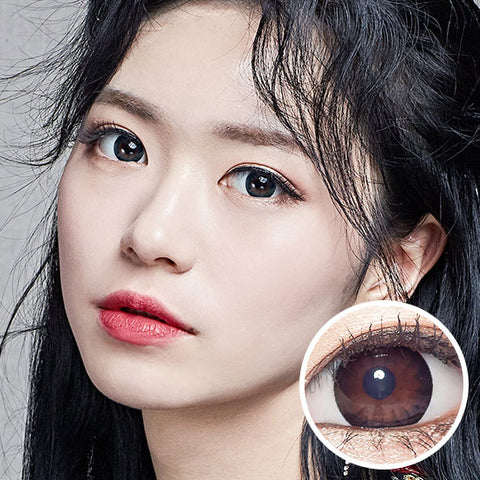Pure Black Colored Contact Lenses