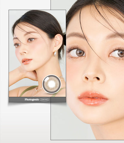 [1DAY] Photogenic Taupe Gray Colored Contact Lenses (10Lenses)