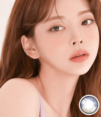 [1Day] Planet Space Gray Colored Contact Lenses