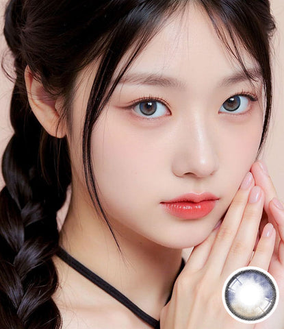 [1Day] Planet Space Gray Colored Contact Lenses