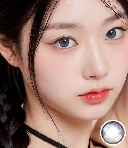 [1Day] Planet Space Gray Colored Contact Lenses