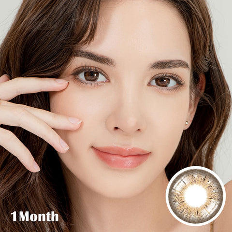 [Monthly] Puella Brown Colored Contact Lenses