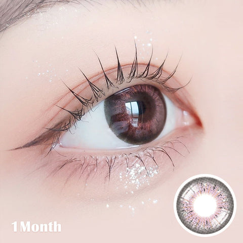 [Monthly] Puella Pink Colored Contact Lenses