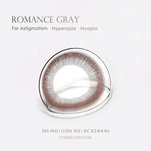 [Yearly] Romance Gray (Toric) Colored Contact Lenses