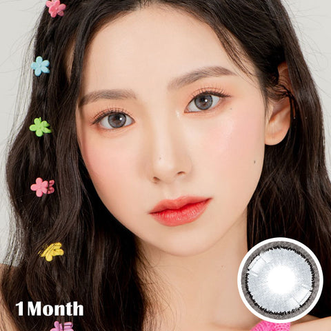 [Monthly] Sharing Gray Colored Contact Lenses - Silicone hydrogel