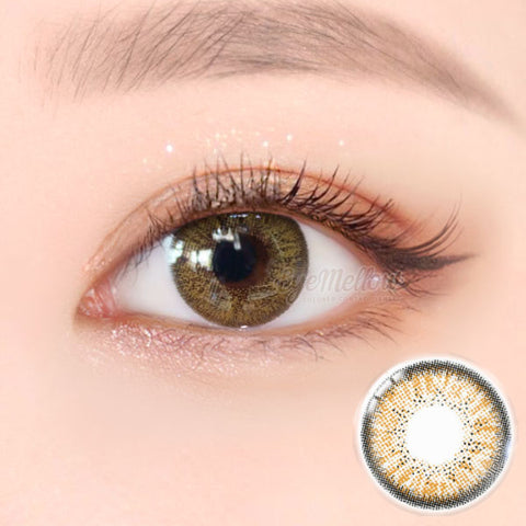 [Yearly] Shiny Brown (Toric) Colored Contact Lenses