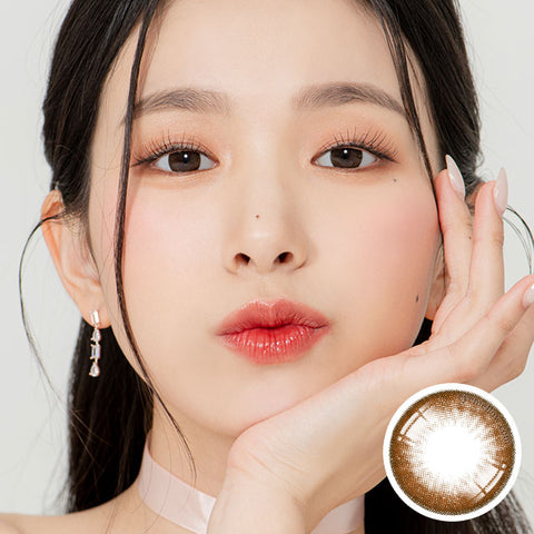 [Monthly] Snug Choco Colored Contact Lenses