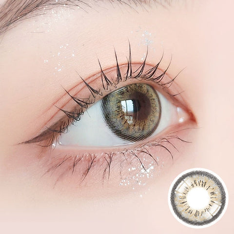 [Monthly] Spell Gray Colored Contact Lenses - Silicone hydrogel