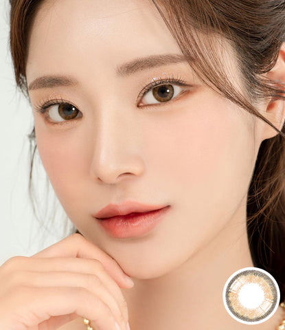 [Monthly] Stunning Brown Colored Contact Lenses - Silicone hydrogel