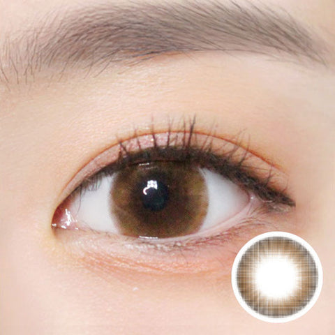 [Monthly] Sumba Brown Colored Contact Lenses