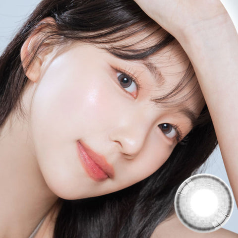 [6months] Velvety Gray (Toric) Colored Contact Lenses - Silicone Hydrogel