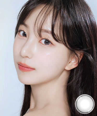 [6months] Velvety Gray (Toric) Colored Contact Lenses - Silicone Hydrogel
