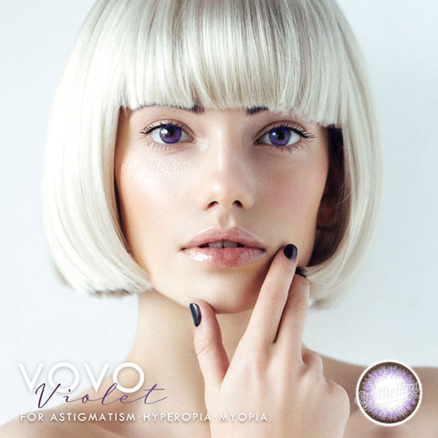 Vovo Violet (Toric) Colored Contact Lenses