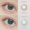 [Monthly] i-SHA Oriana Ariel Gray Colored Contact Lenses