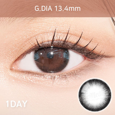 [1Day] Just Black Colored Contact Lenses (10Lenses)