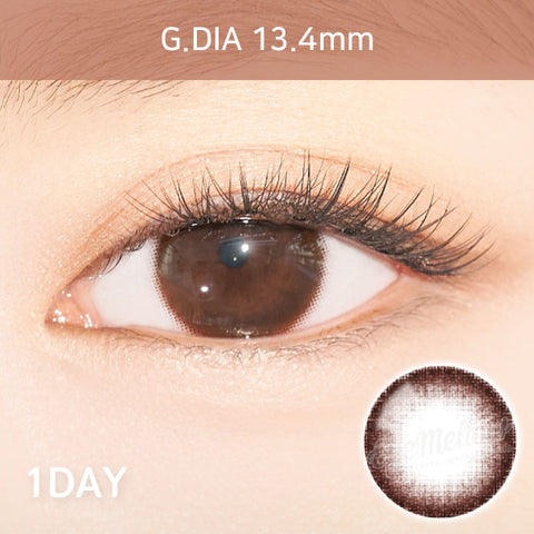 [1Day] Just Choco Brown Colored Contact Lenses (10Lenses)