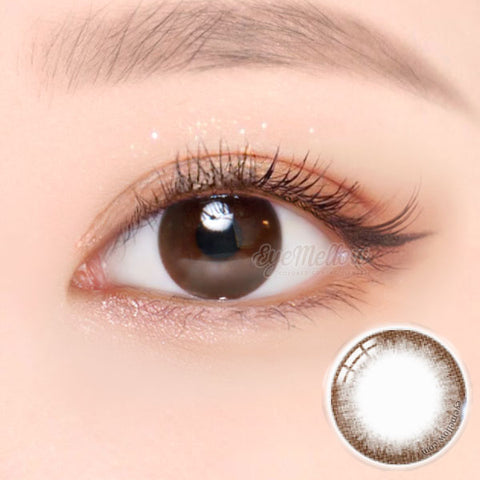 Falling In Choco (Toric) Colored Contact Lenses
