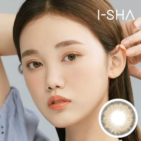 [Monthly] i-SHA Holy Holic Holy Brown Colored Contact Lenses