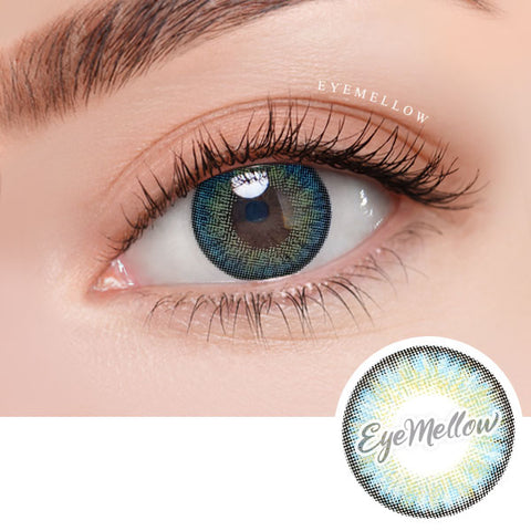 Neo Pastel Yellow Blue (Toric) Colored Contact Lenses