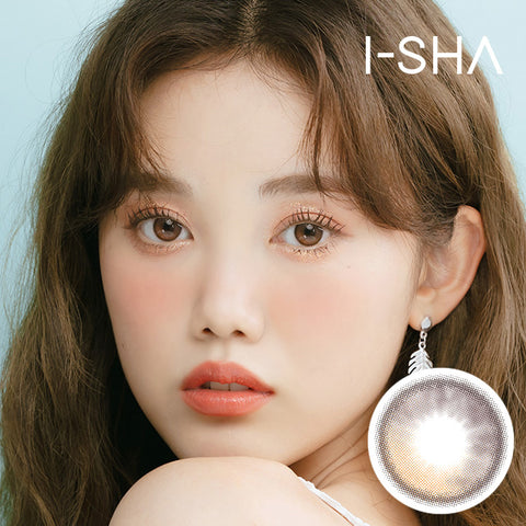 [Monthly] i-SHA Oriana Shade Brown Colored Contact Lenses