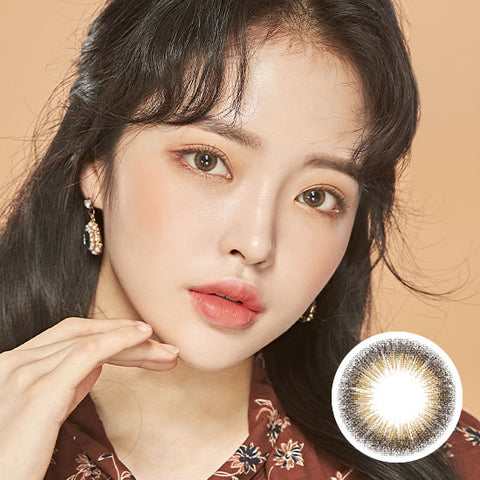 Best Korean Colored Contact Lenses - Salamanque Brown Colored Contacts (1 Pair) Buy 1 Get 1 Free /  These 3-tone brown-chocolate coloured contact lenses will give a beautiful enlargement effect on dark brown eyes and a unique effect on bright eyes. The graphic diameter is 13.1mm, which is recommended if you are looking for a natural daily wear contact lens.  / Prescription and non-prescription available, Cheapest Colored Contact Lenses. Buy Colored Contact Lenses Online - EyeMellow