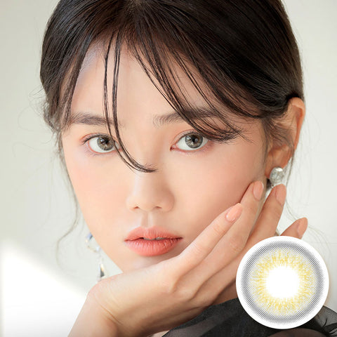 [Yearly] Soela Eye Mist Grey Colored Contacts